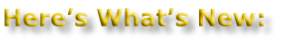 Here’s What’s New:
